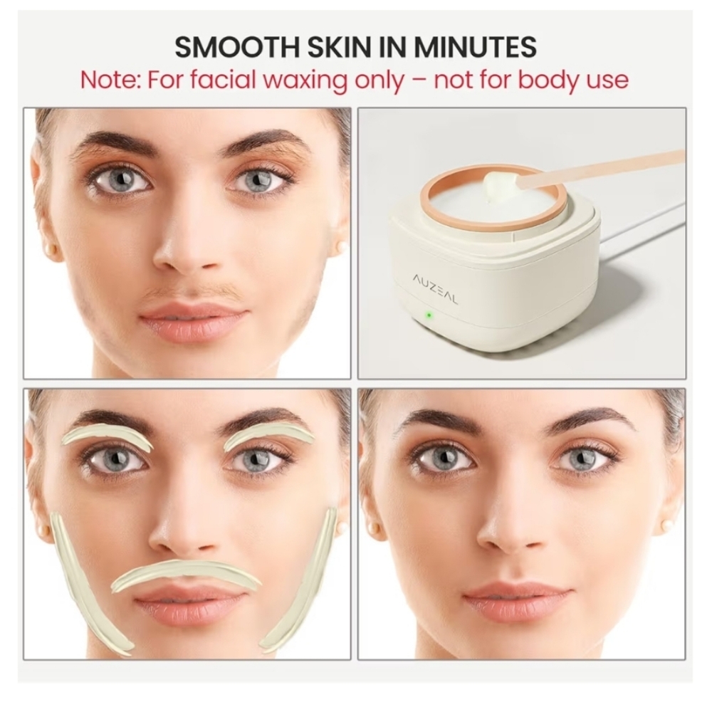 Mini Eyebrow, Face, Lip Waxing Kit for Women - Picture 6 of 9